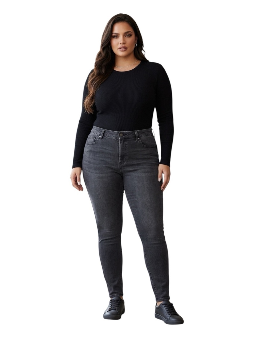 Plus Size 20 torrid Charcoal Skinny Jeans for Women
